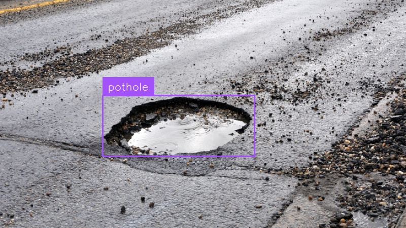 Pothole detection (after)