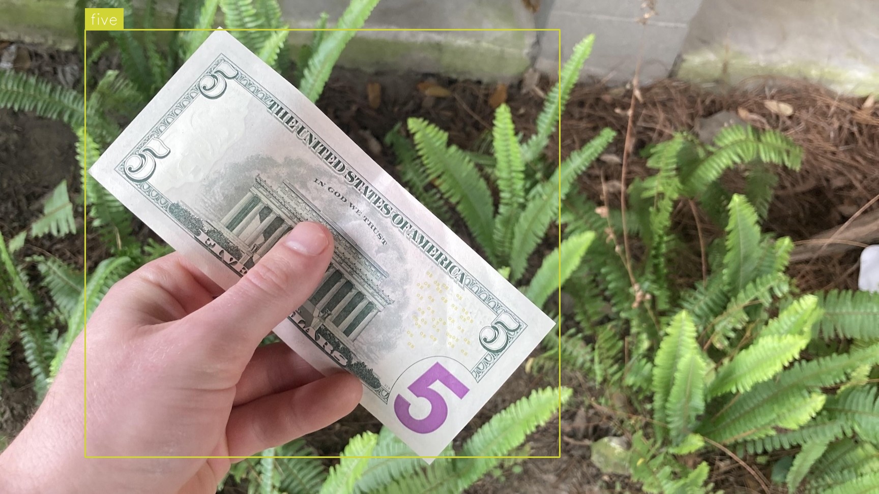 Money Detection (after)