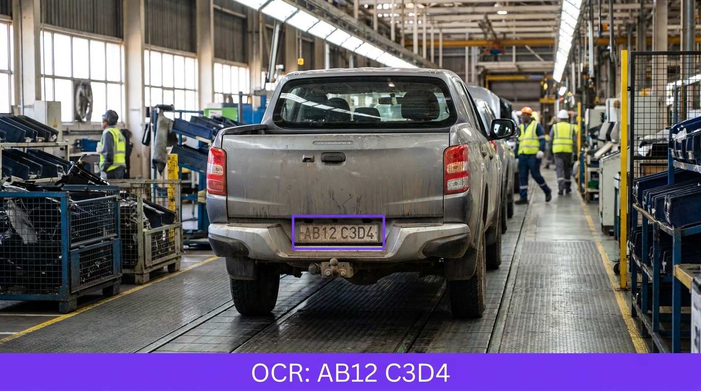 License plate recognition example