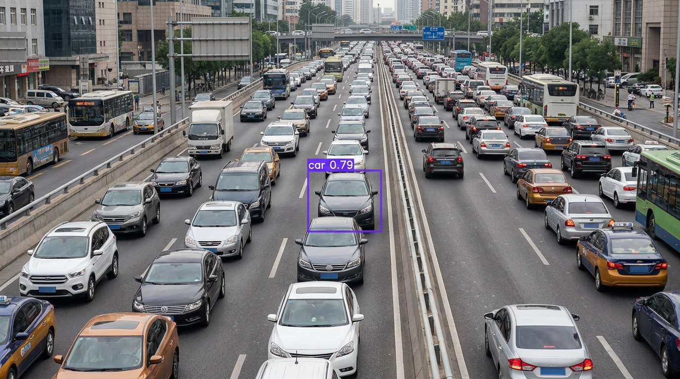 Traffic congestion detection example