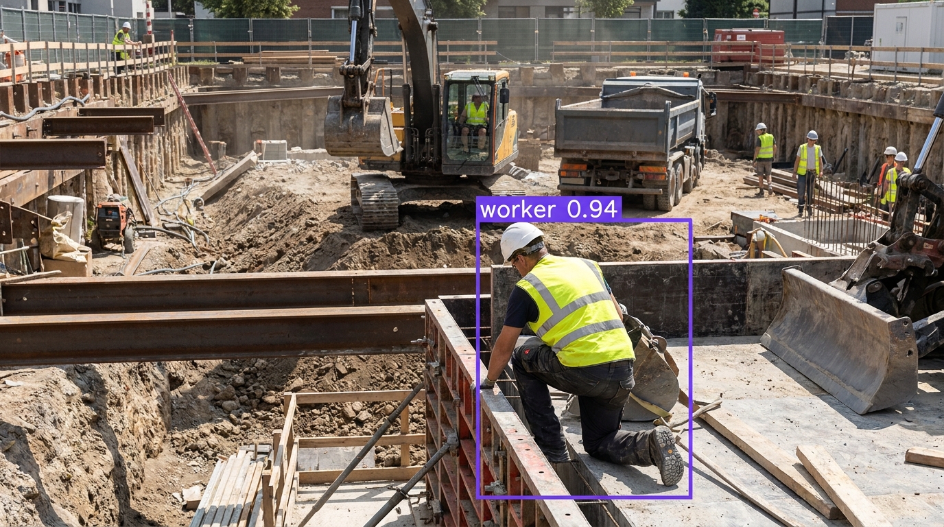 Worker detection example