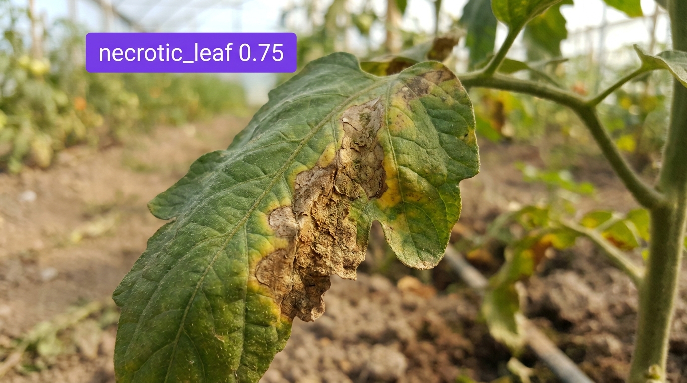 Plant disease classification example