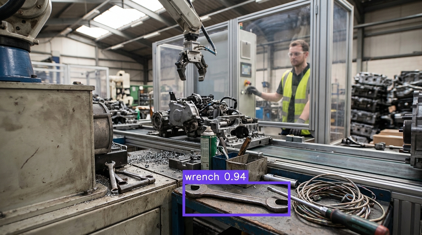 Tool detection example