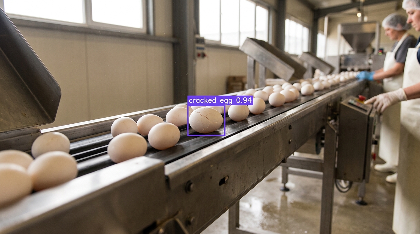 Egg crack detection example
