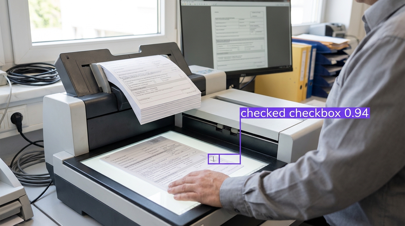 Checkbox detection example
