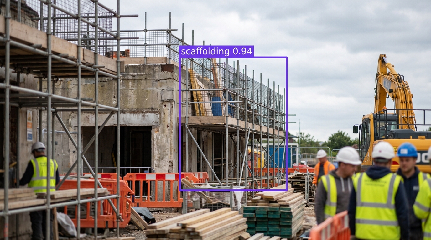 Scaffolding detection example