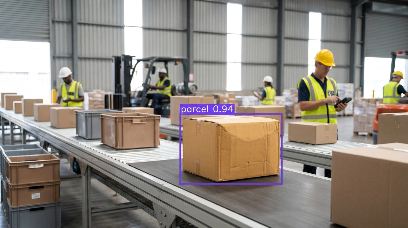 Parcel counting example