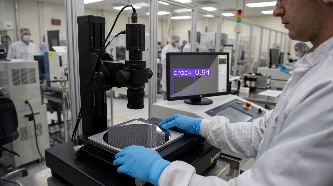 Chip defect detection example