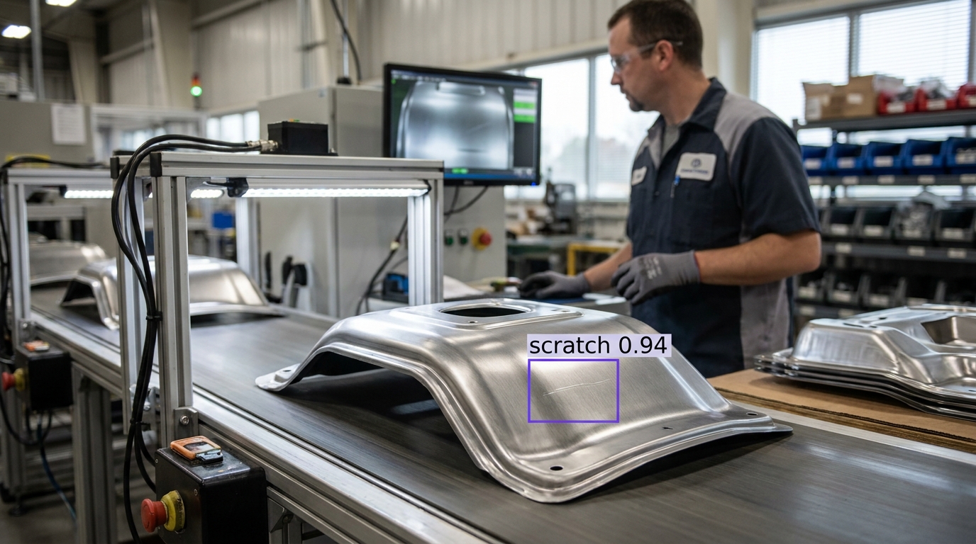 Surface defect detection example