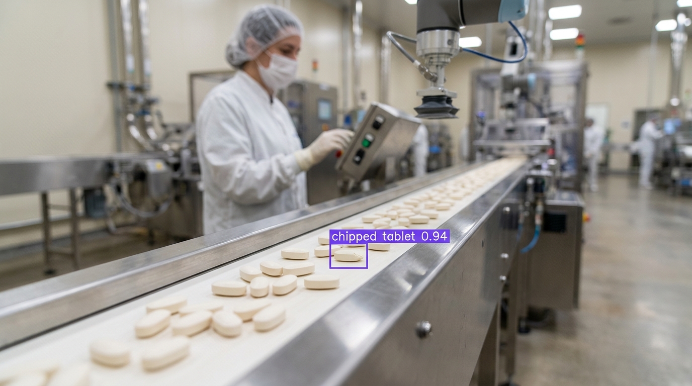 Tablet defect detection example