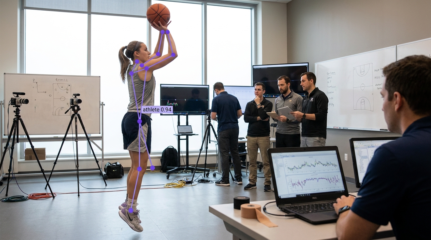 Pose estimation for sports example