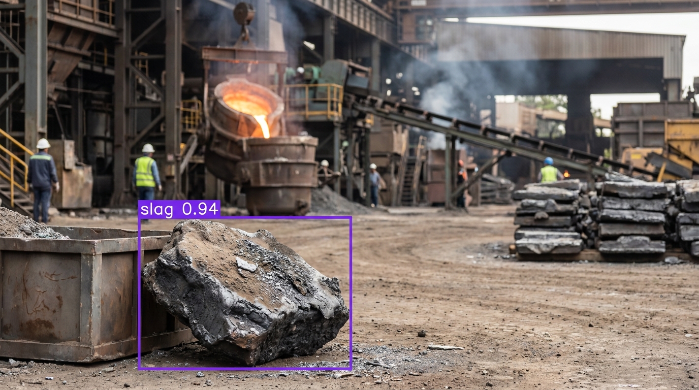 Slag detection example