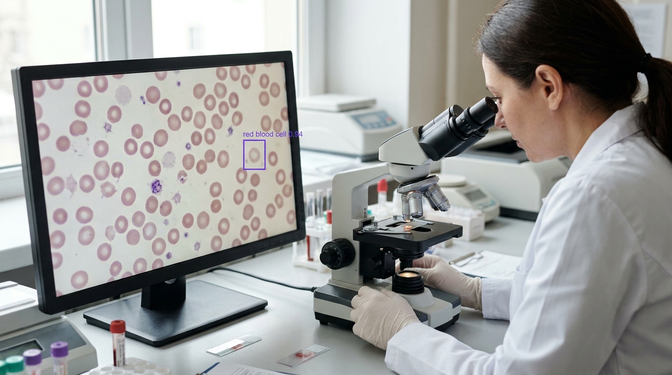 Blood cell detection example
