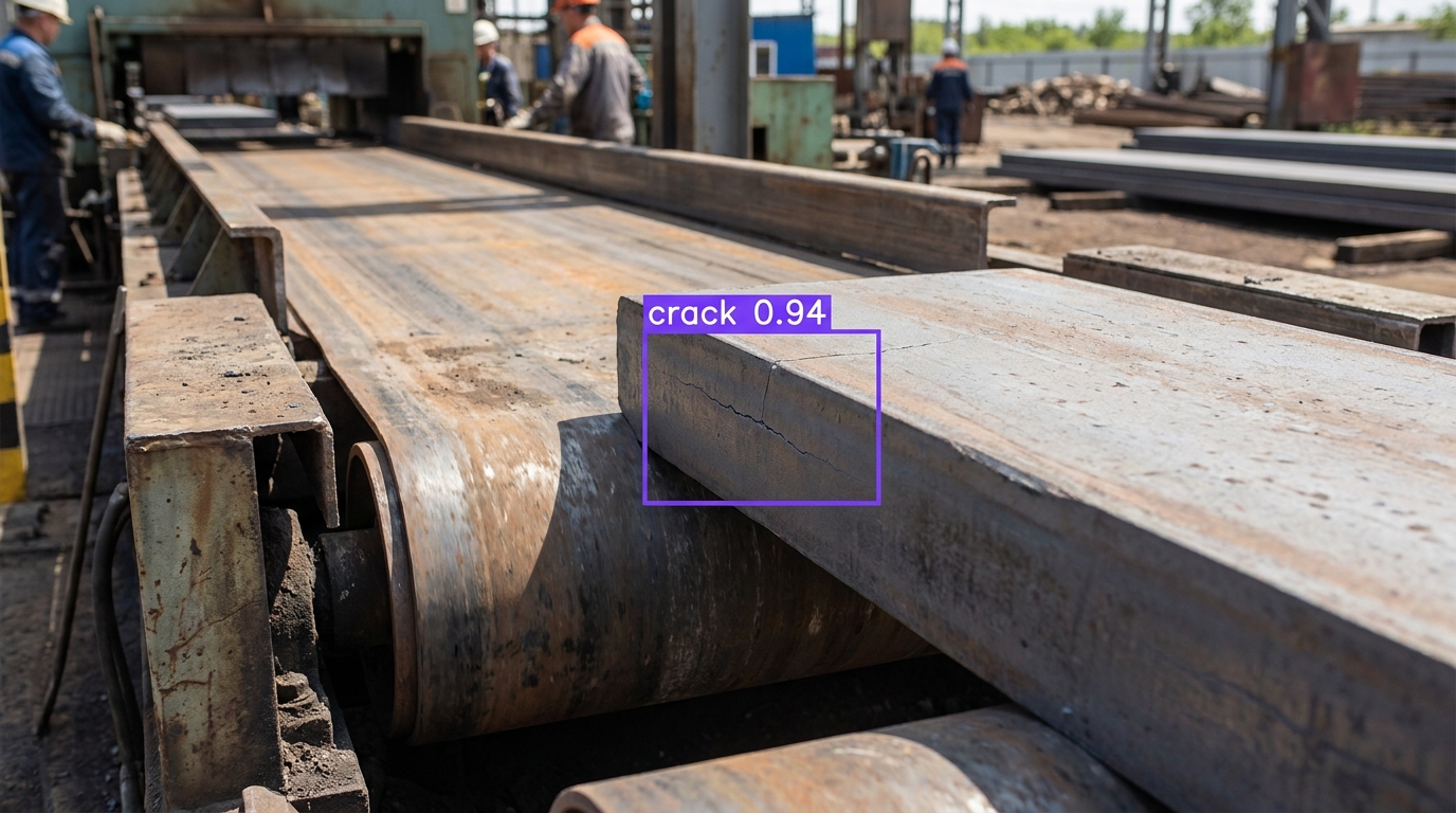 Steel surface defect detection example
