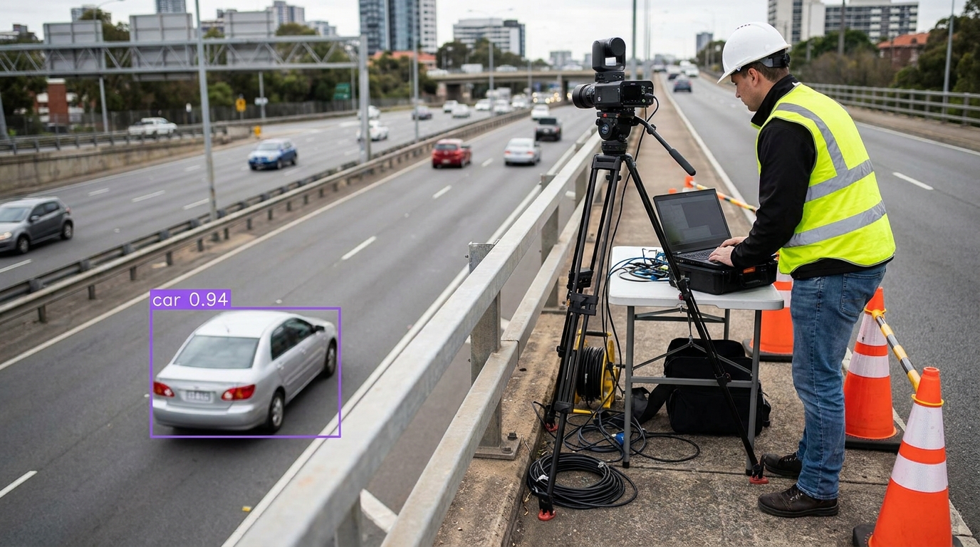 Vehicle speed estimation example
