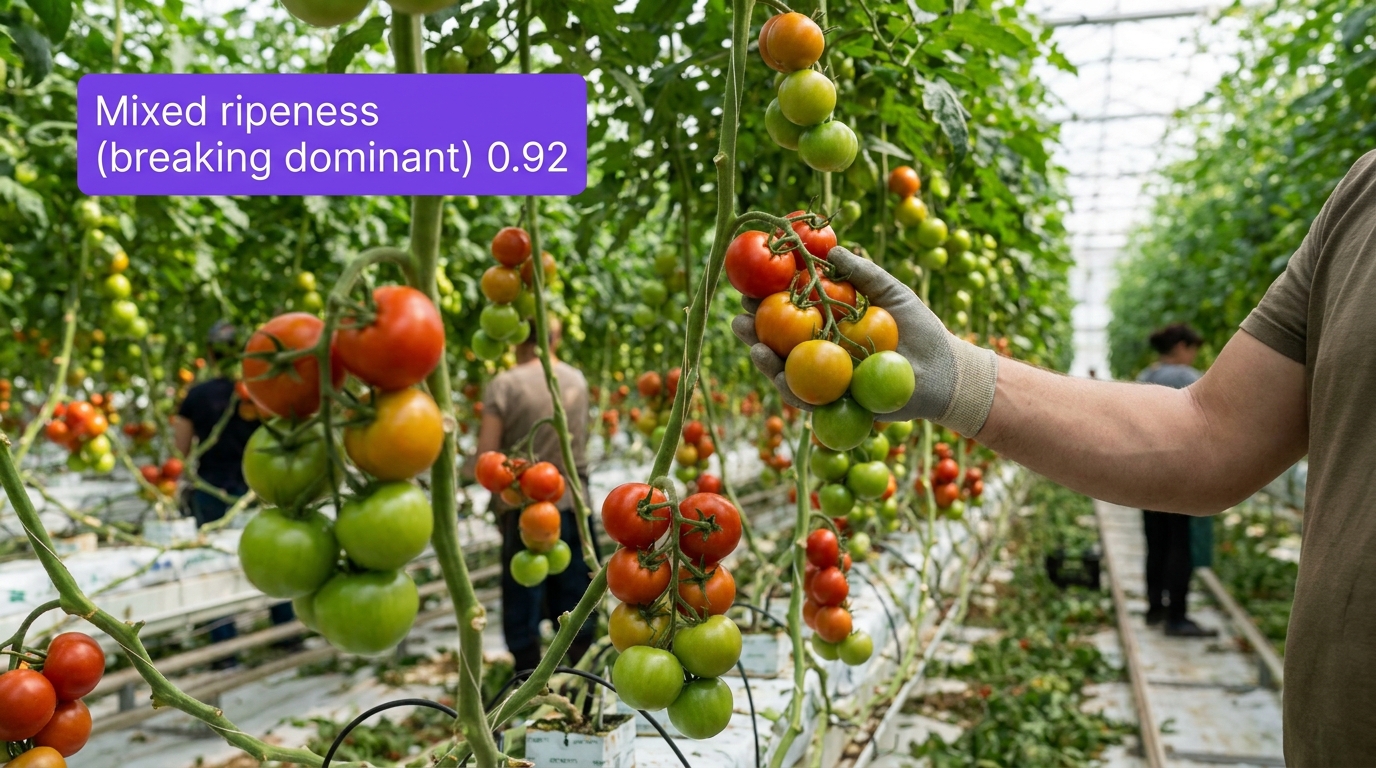 Tomato ripeness detection example