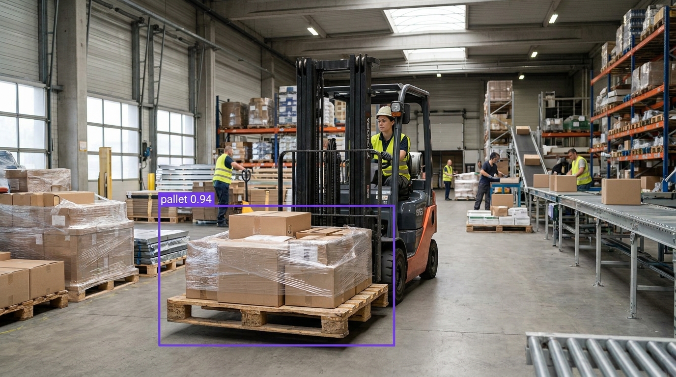 Pallet detection example
