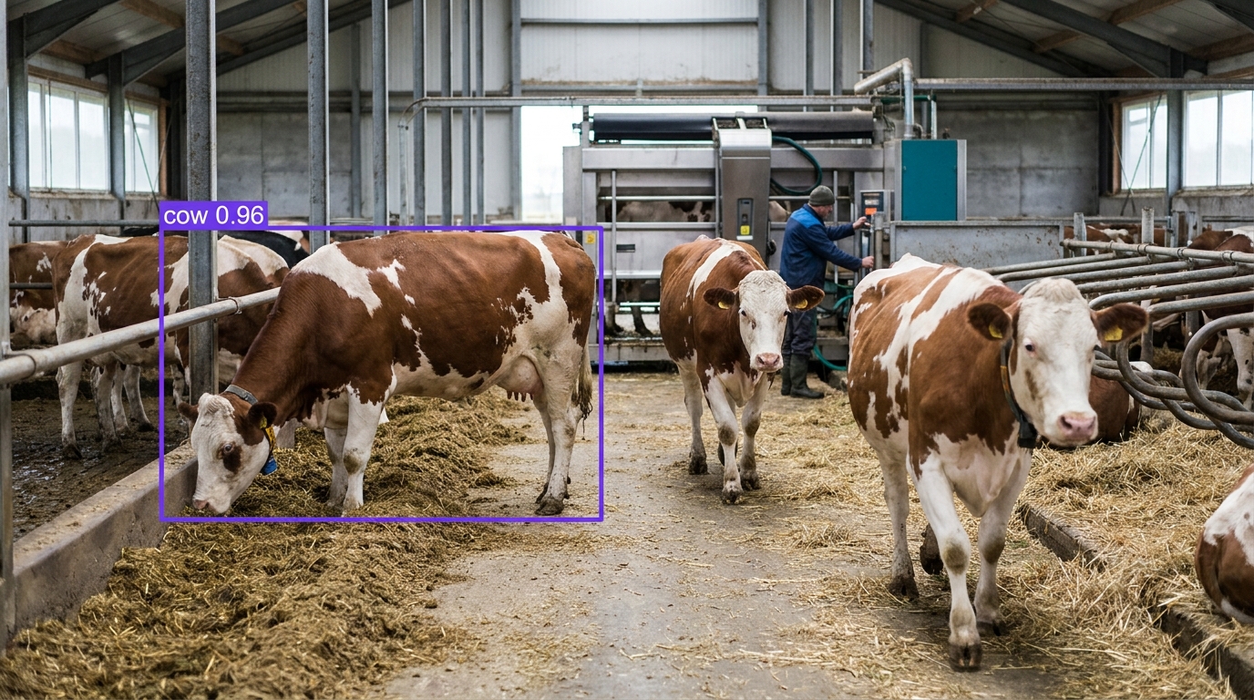 Animal behavior monitoring example