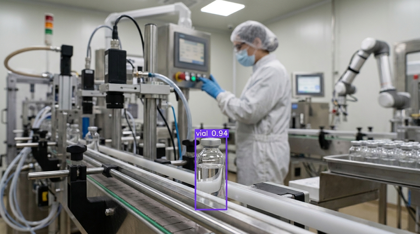 Vial inspection example