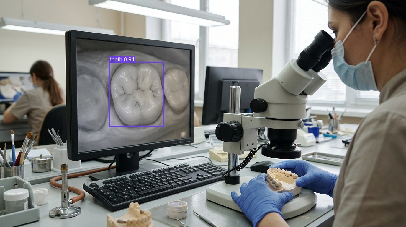 Dental detection example