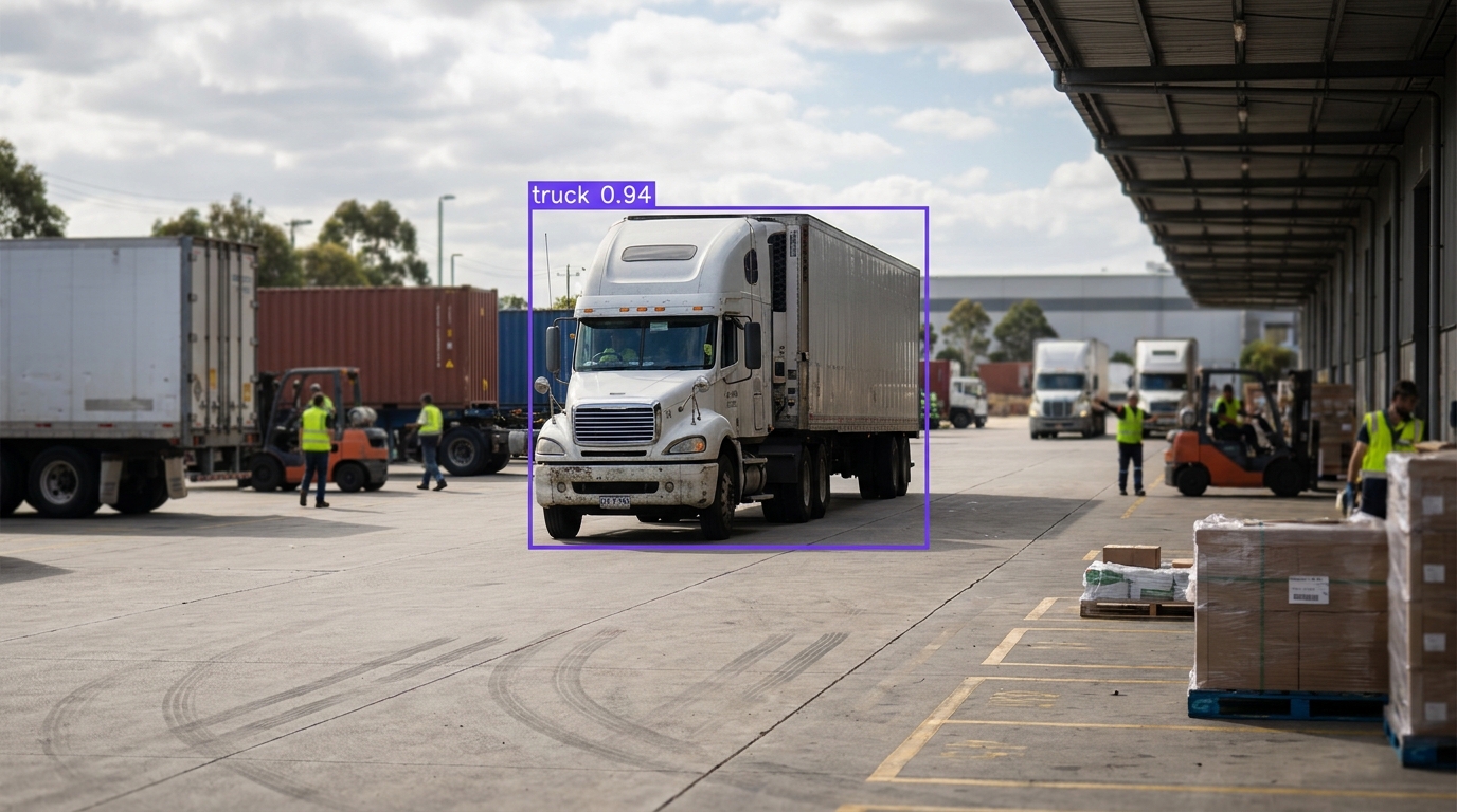 Truck detection example