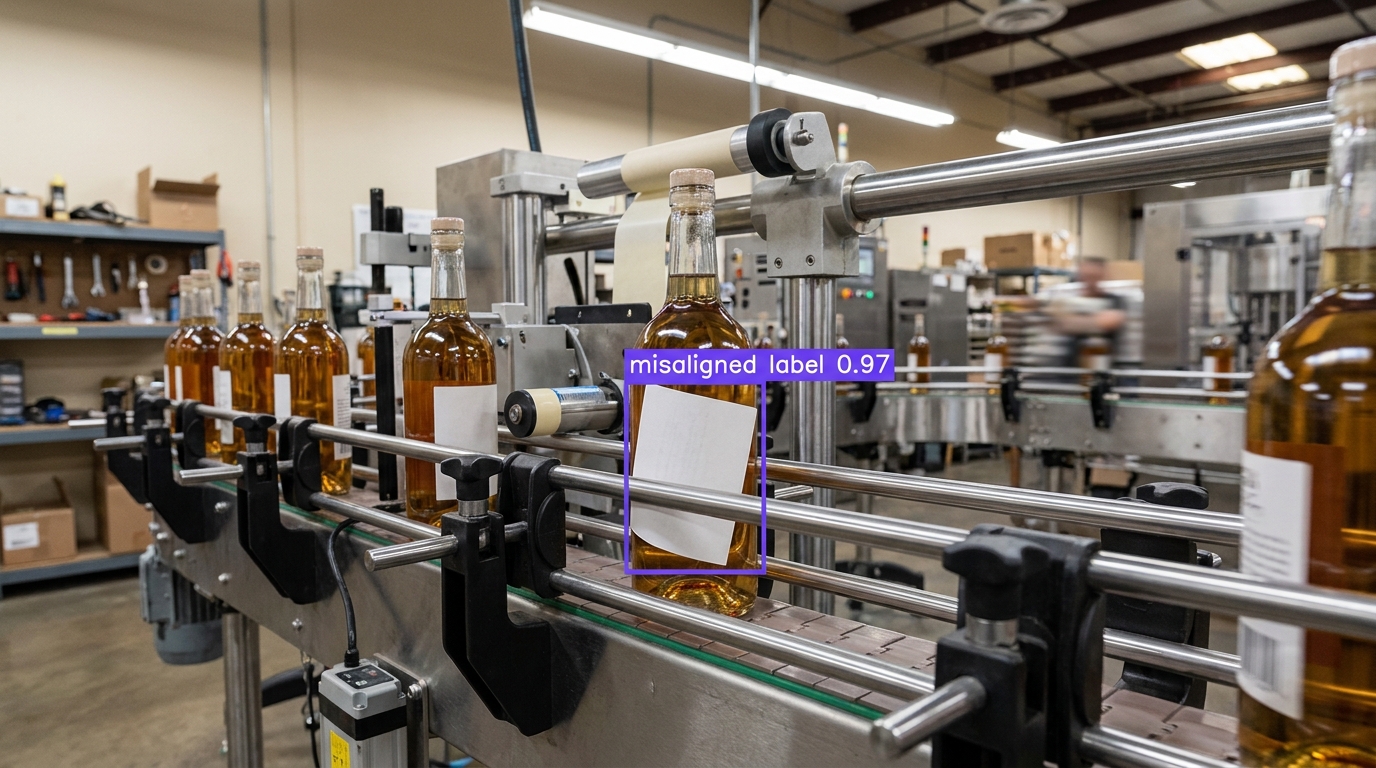 Label misalignment detection example