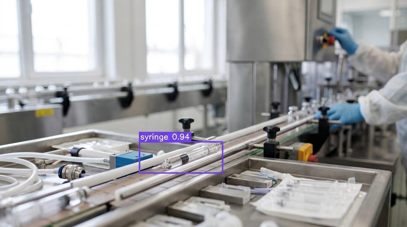 Syringe detection example