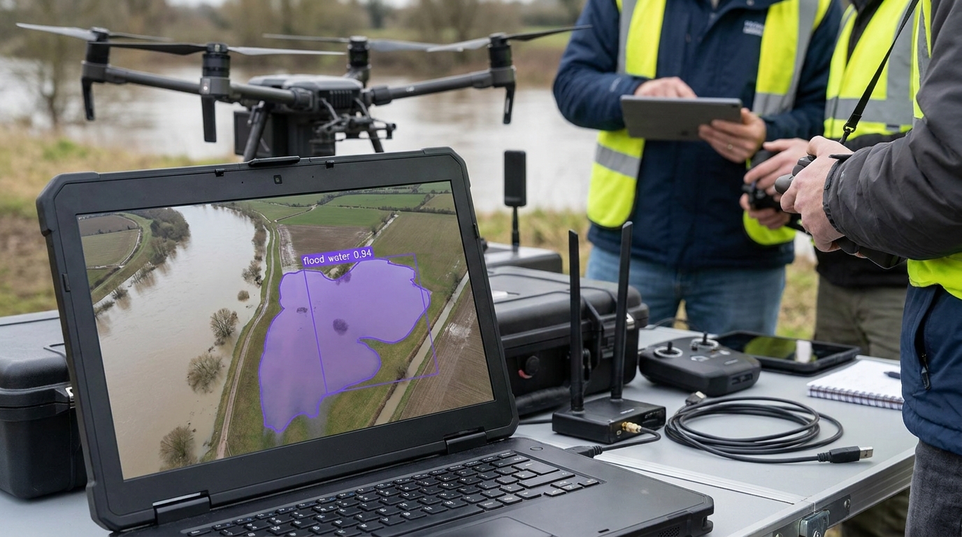 Flood mapping example