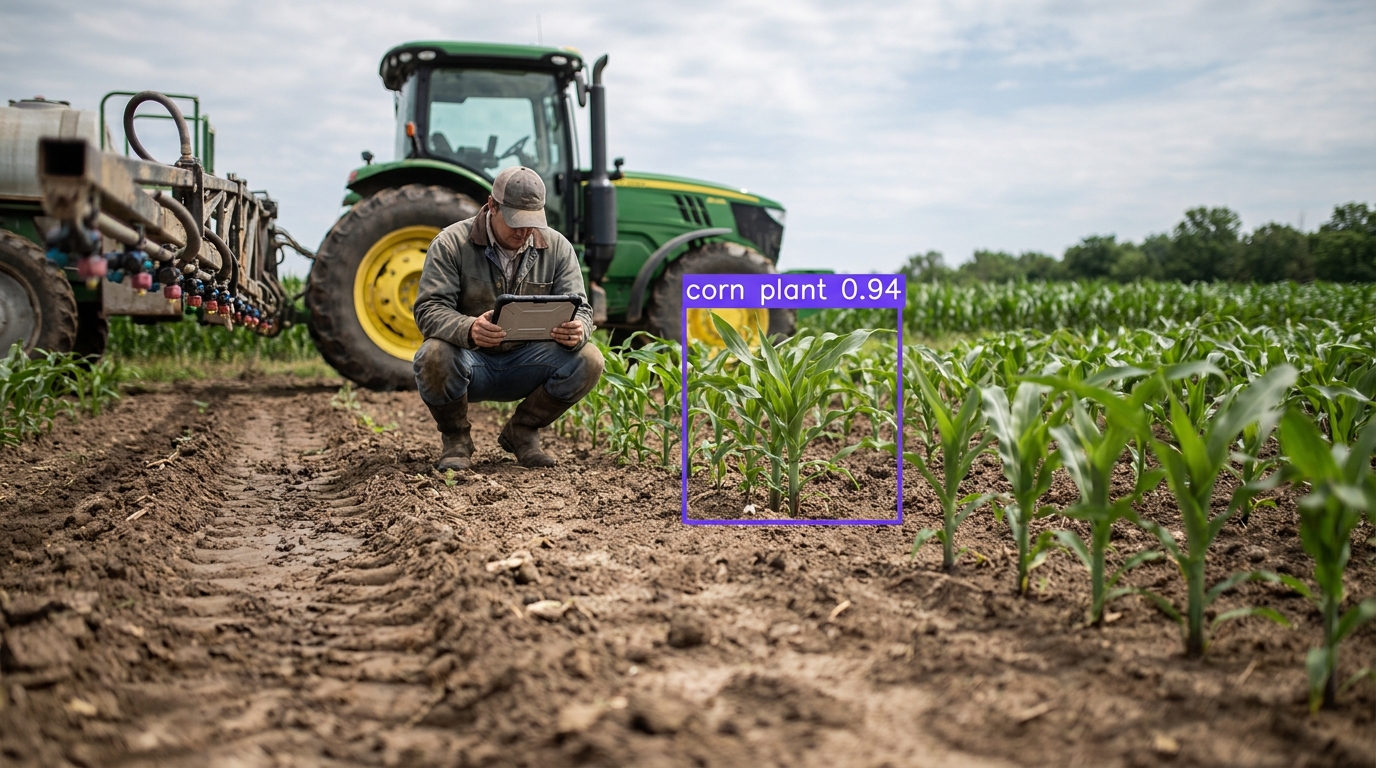 Corn detection example