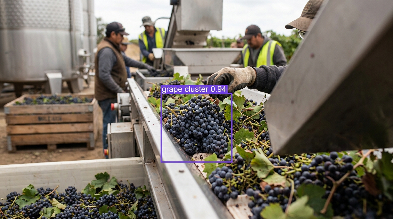 Grape detection example