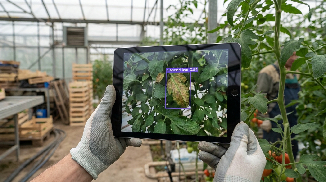 Crop disease detection example