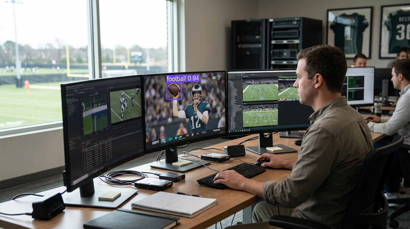 Football detection example