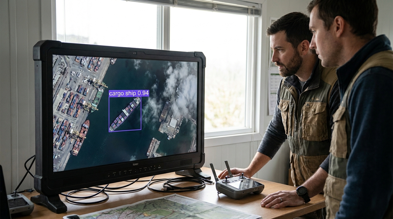 Ship detection from satellite example