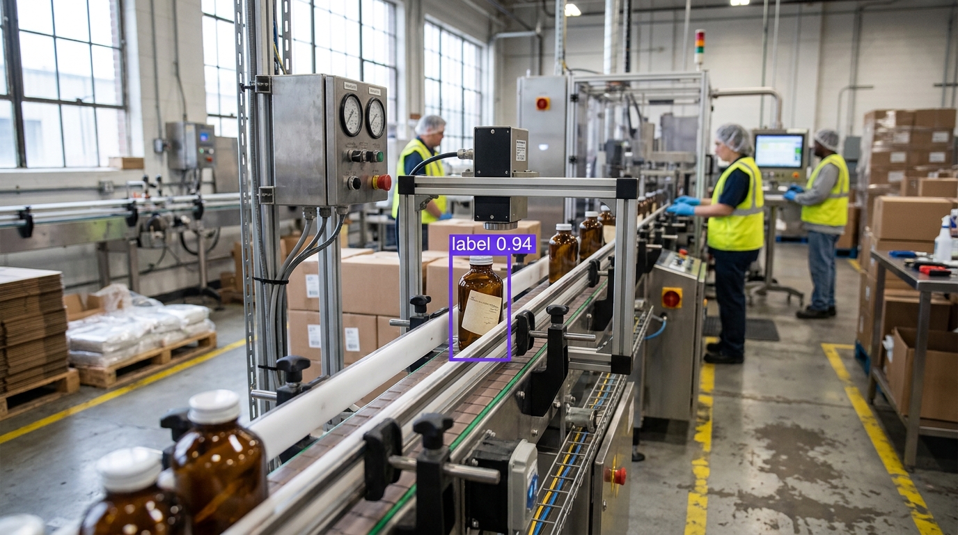 Label inspection example