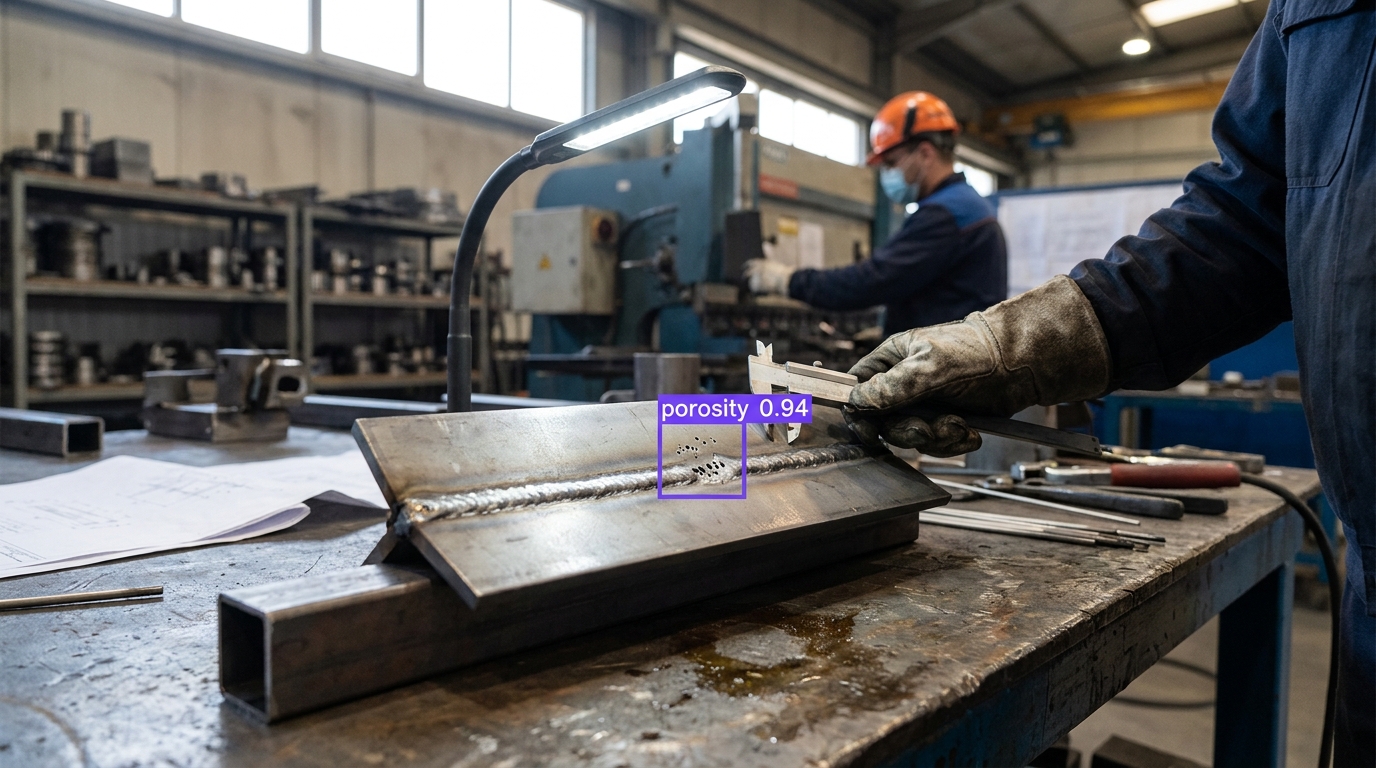 Weld defect detection example