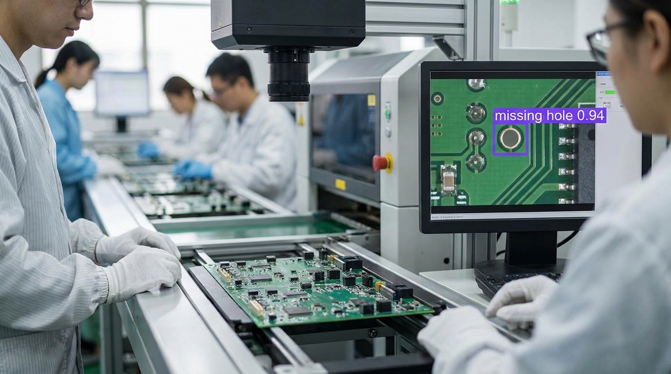 PCB defect detection example