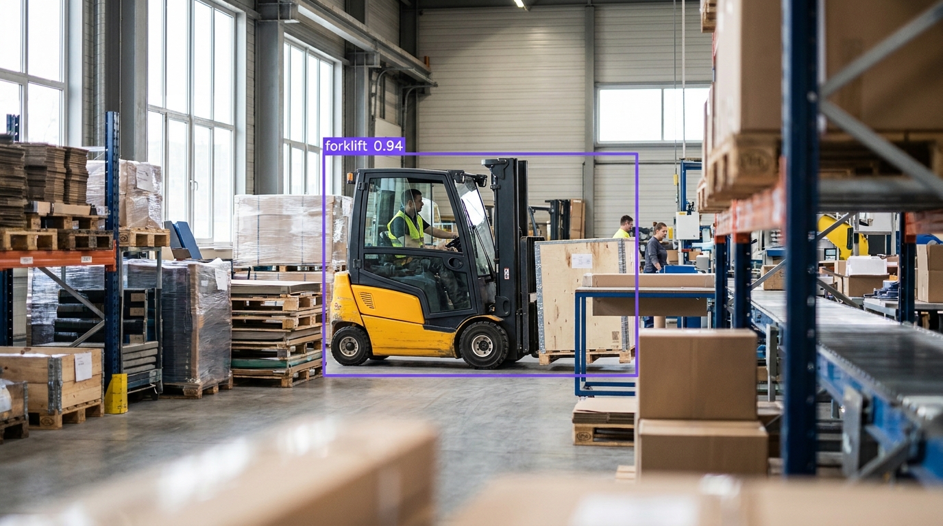 Forklift detection example