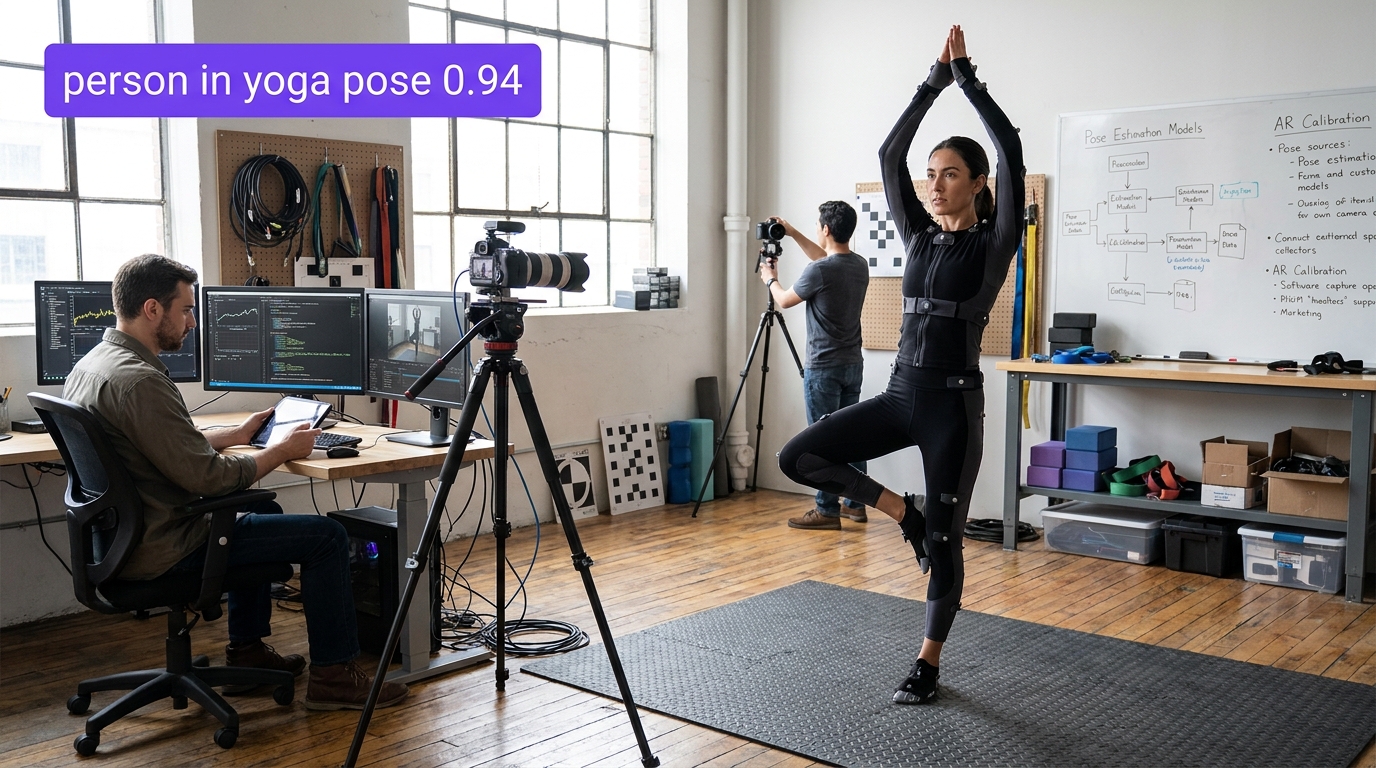 Yoga pose classification example